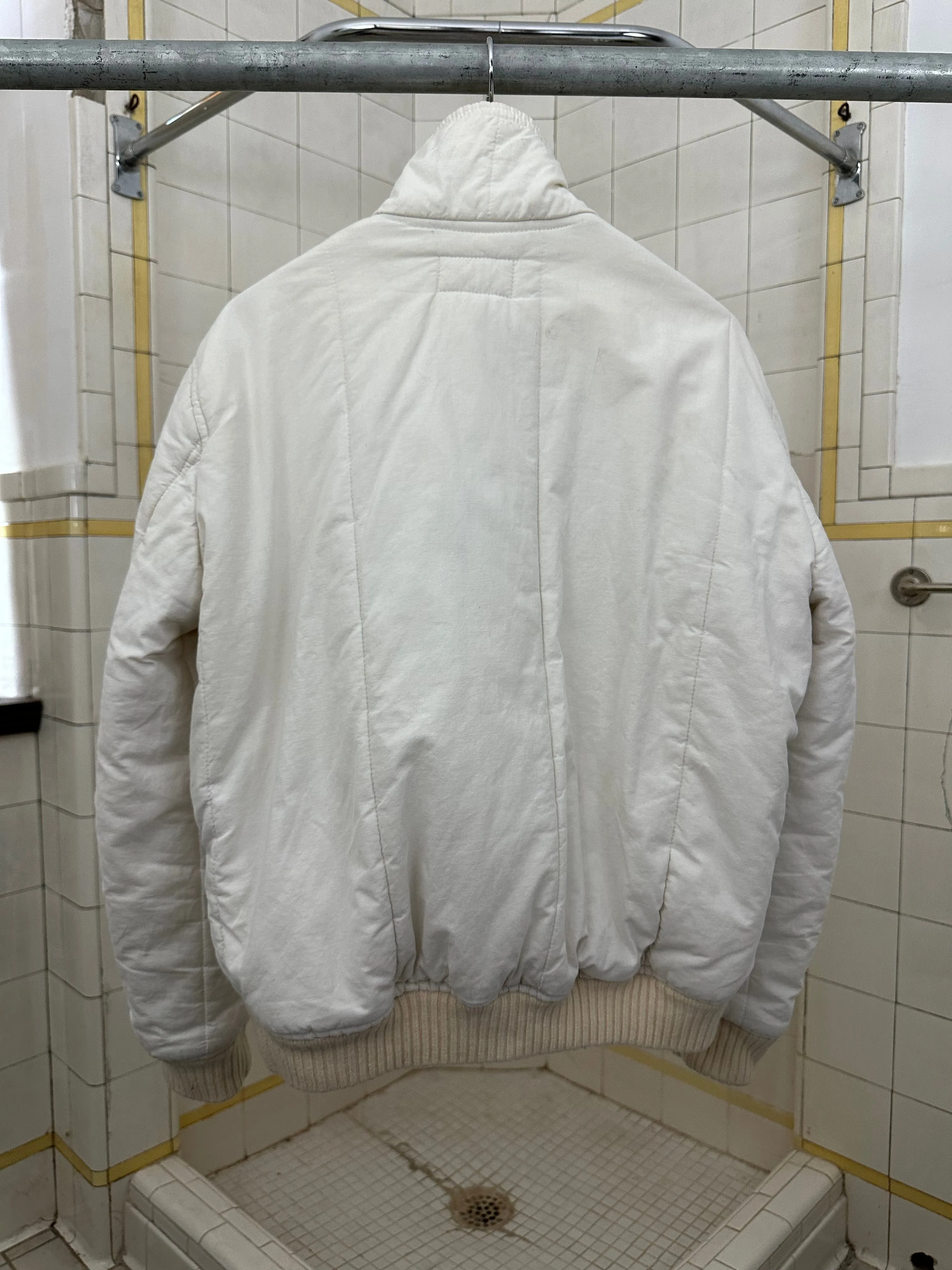 1980s Ball Padded Bomber Jacket - Size M