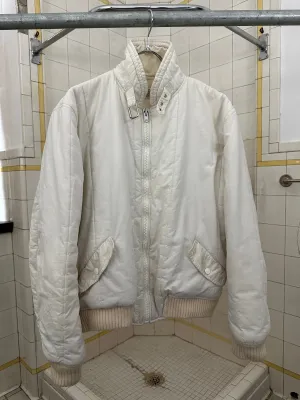 1980s Ball Padded Bomber Jacket - Size M