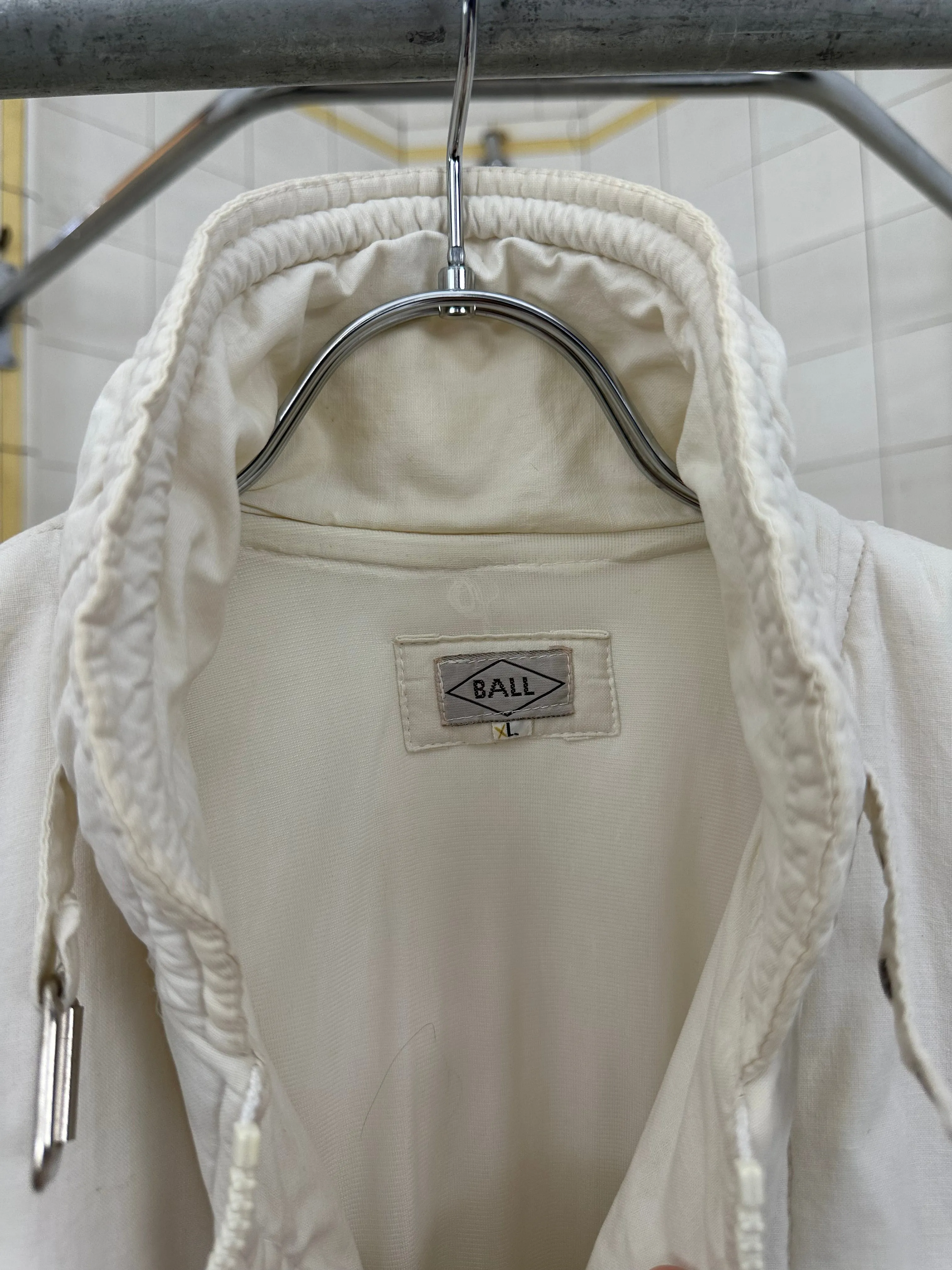 1980s Ball Padded Bomber Jacket - Size M