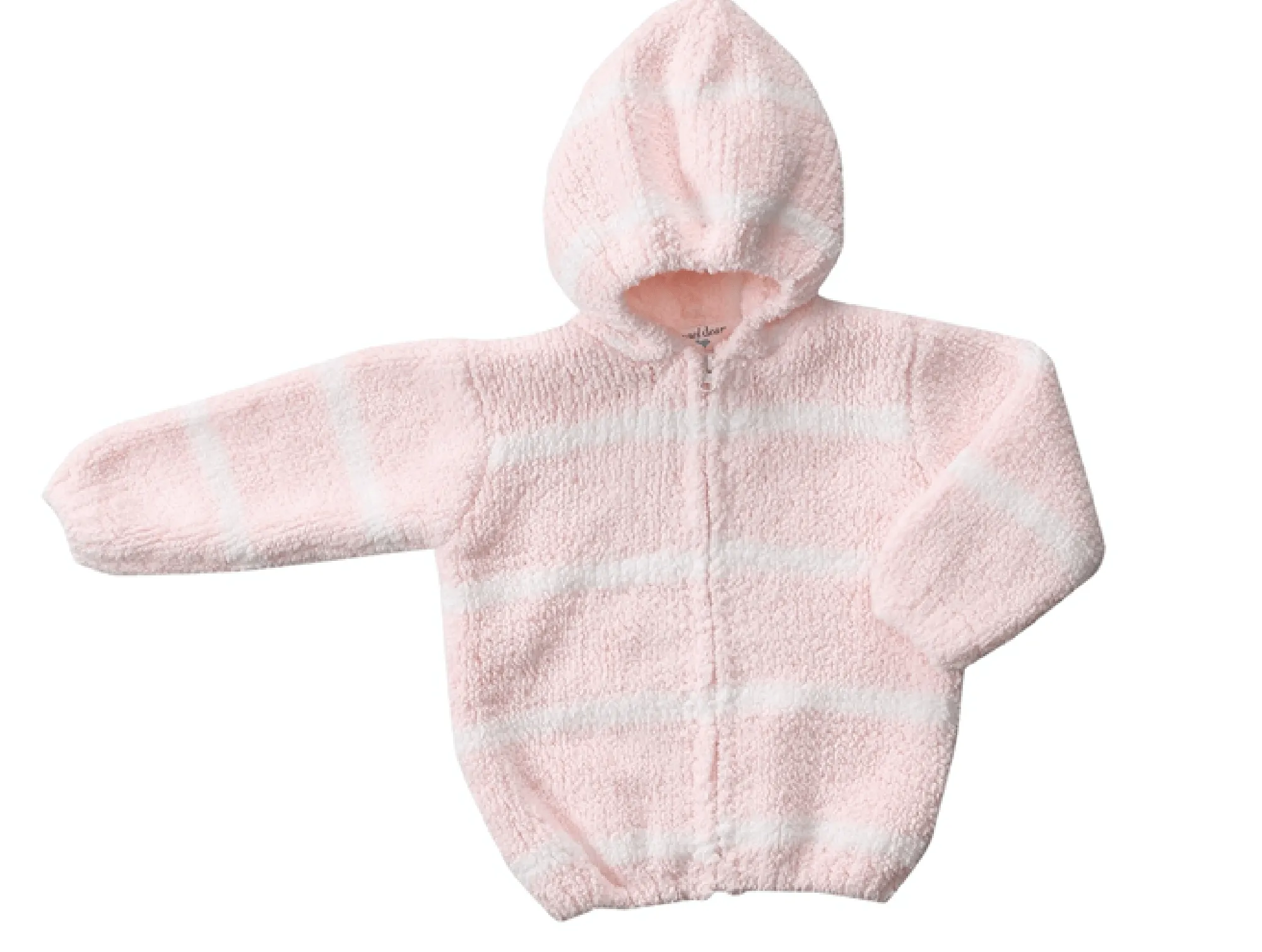Angel Dear Baby Chenille Hooded Zip Up Jacket - 5 Color Choices