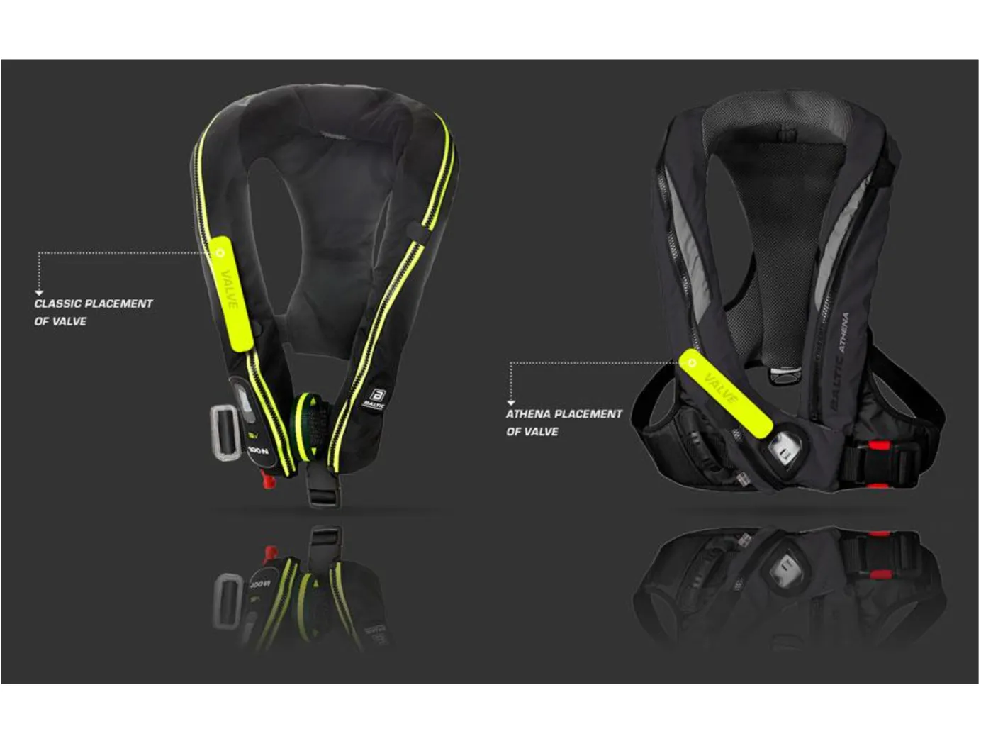 Baltic Athena Womens Auto Lifejacket - 3 Colours