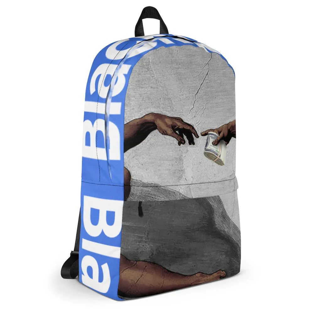 Black Paper - God to Adam Backpack