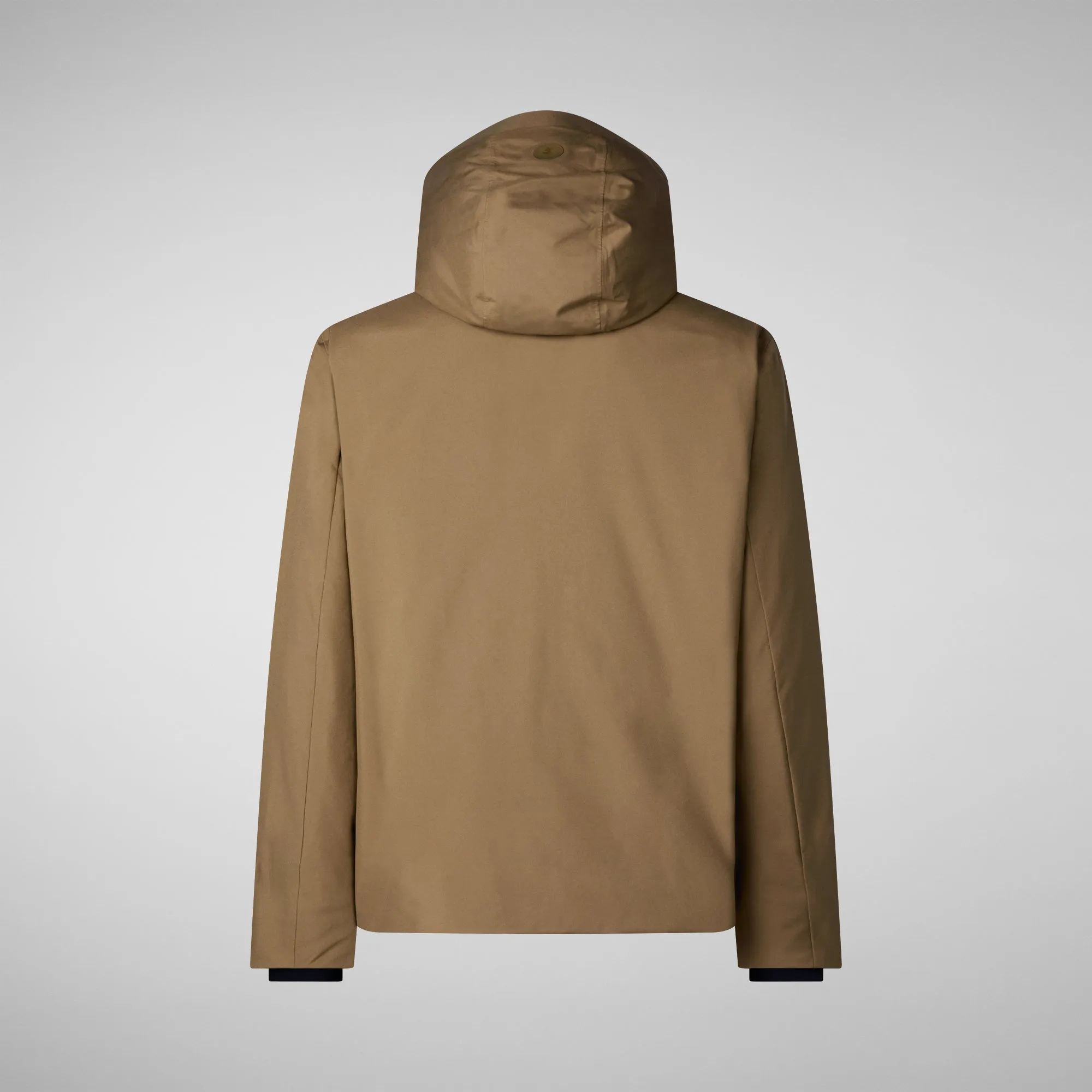 Man's animal free jacket Flynn in husk green