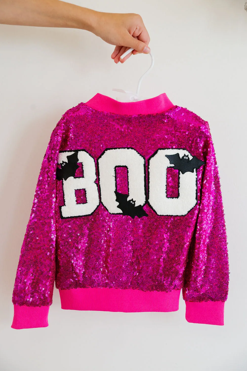 MINI KIDS BOO BATS SPARKLE JACKET