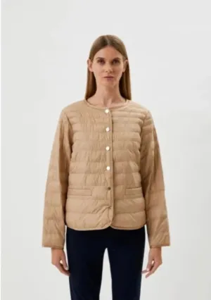 Penny Black Reversible Padded Jacket | Hazelnut