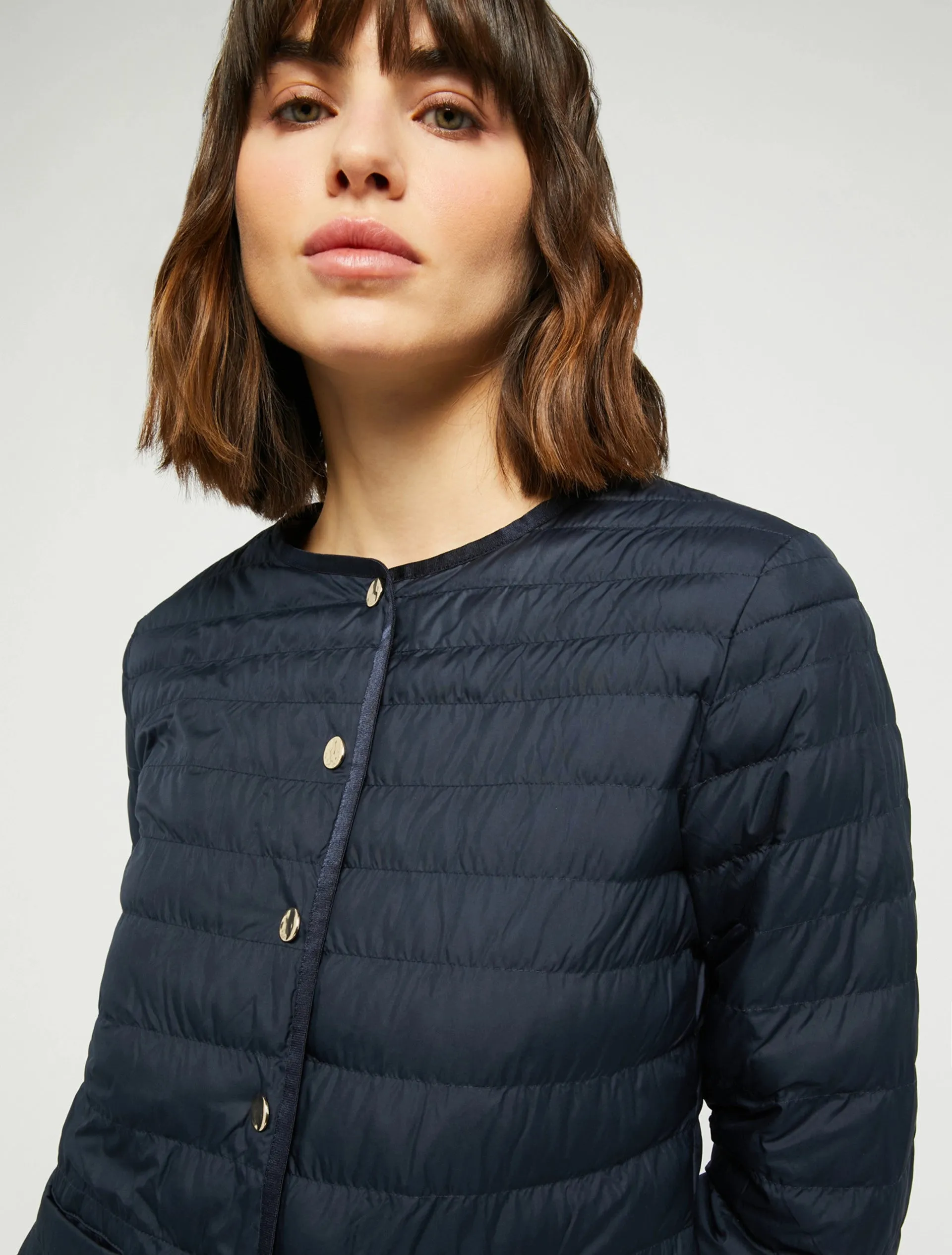 Penny Black Reversible Padded Jacket | Navy Blue