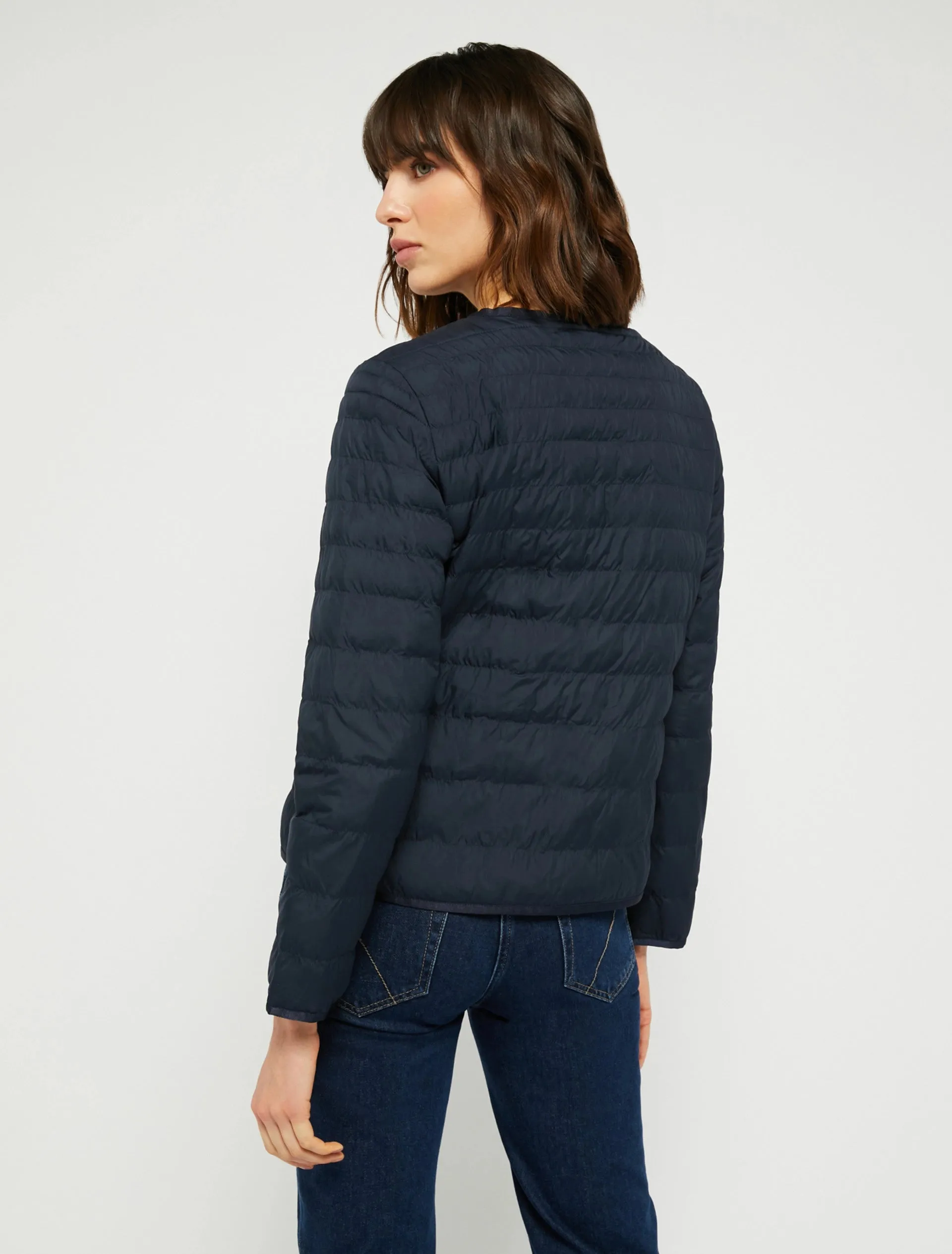 Penny Black Reversible Padded Jacket | Navy Blue