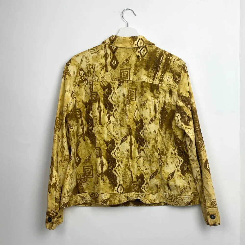 Printed Denim Jacket - MEDIUM