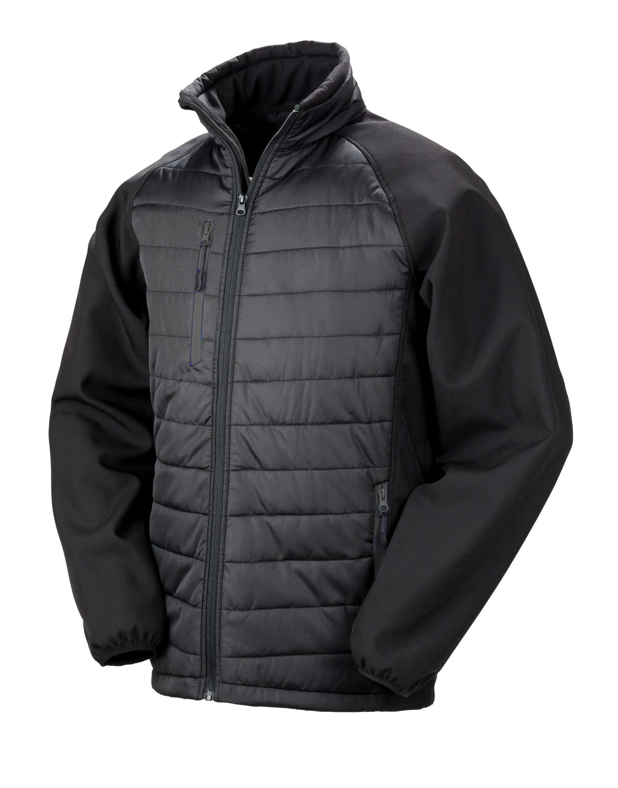 R237X Result Black Compass Softshell Jacket