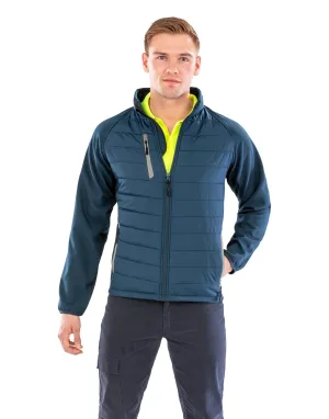 R237X Result Black Compass Softshell Jacket