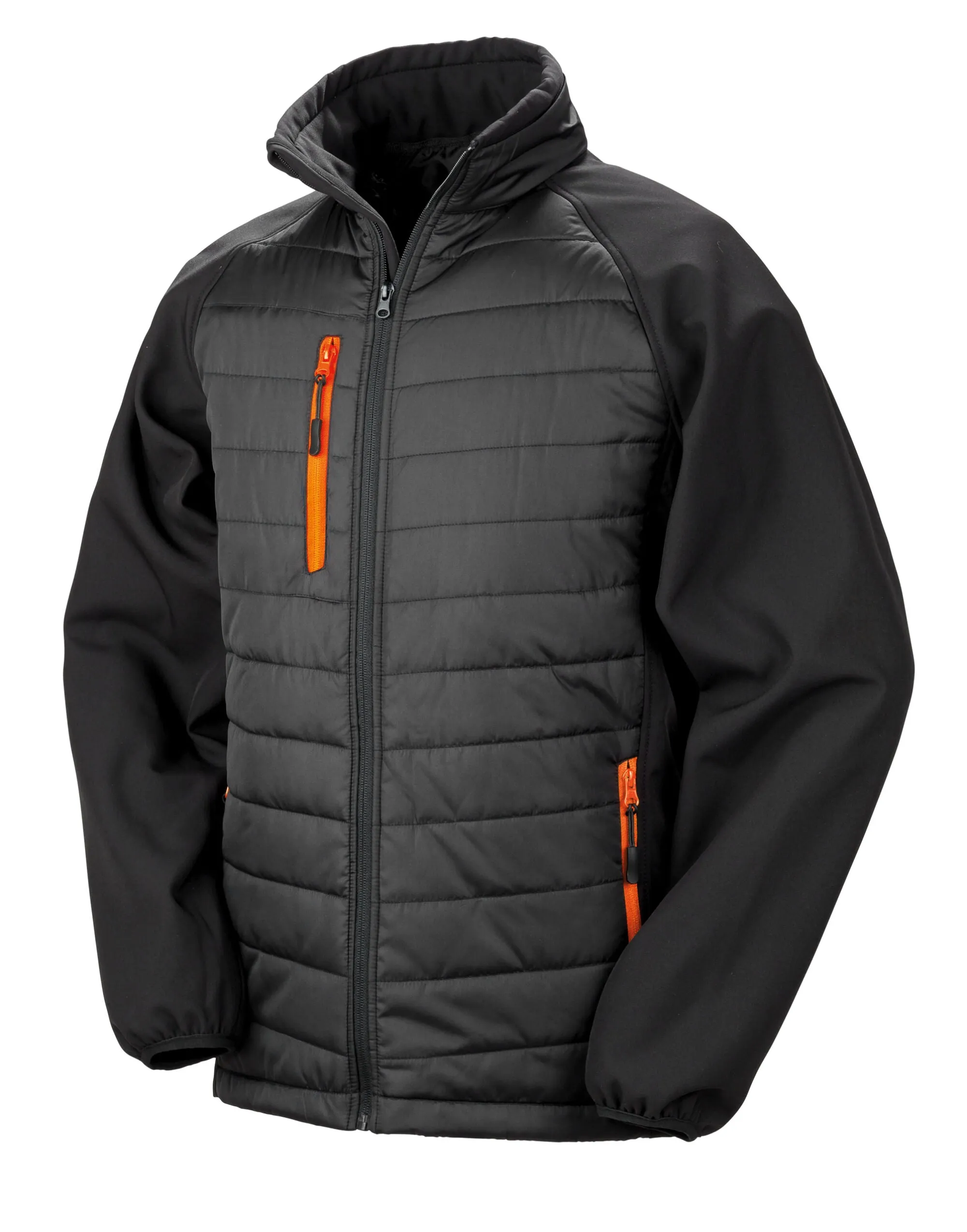 R237X Result Black Compass Softshell Jacket