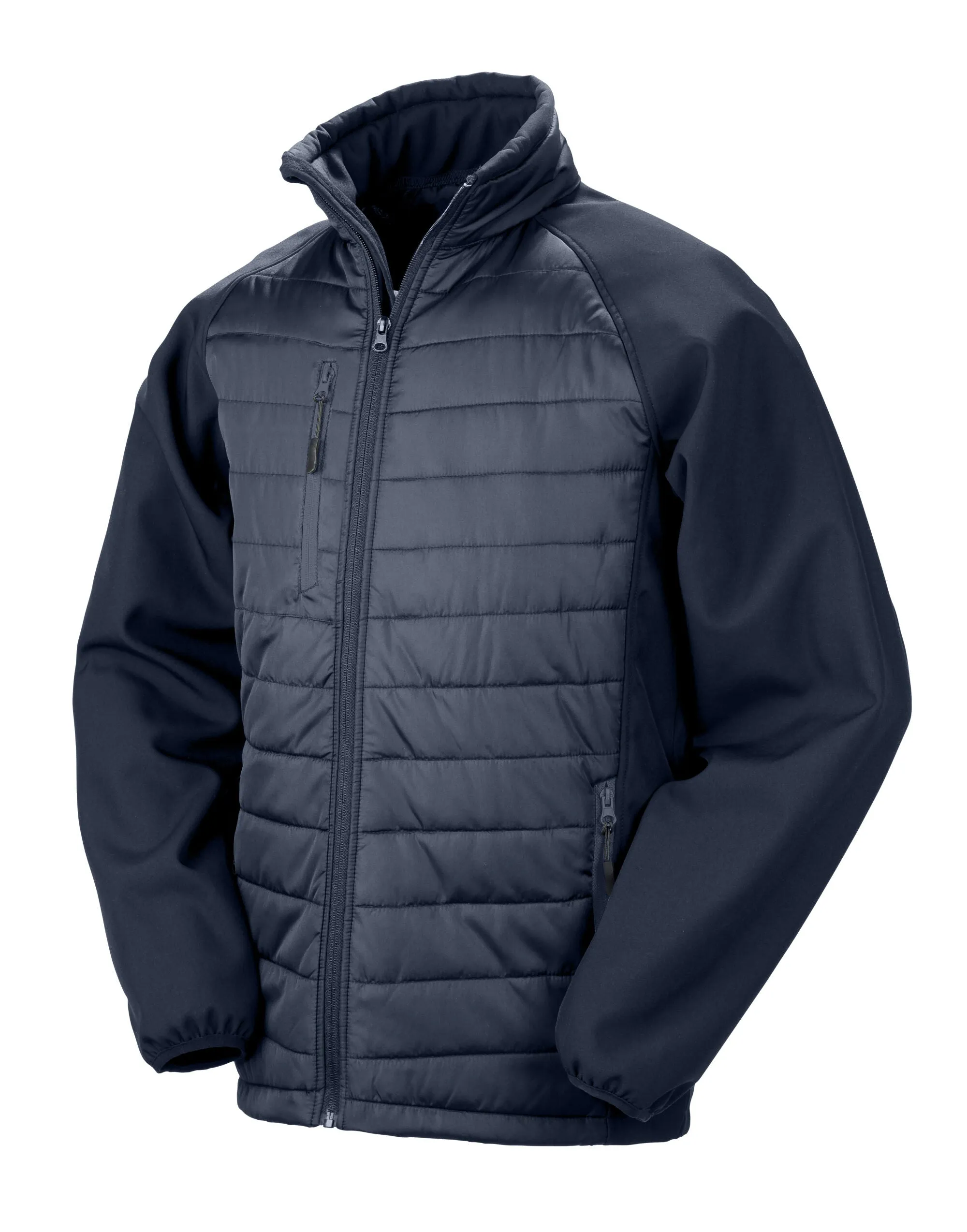 R237X Result Black Compass Softshell Jacket
