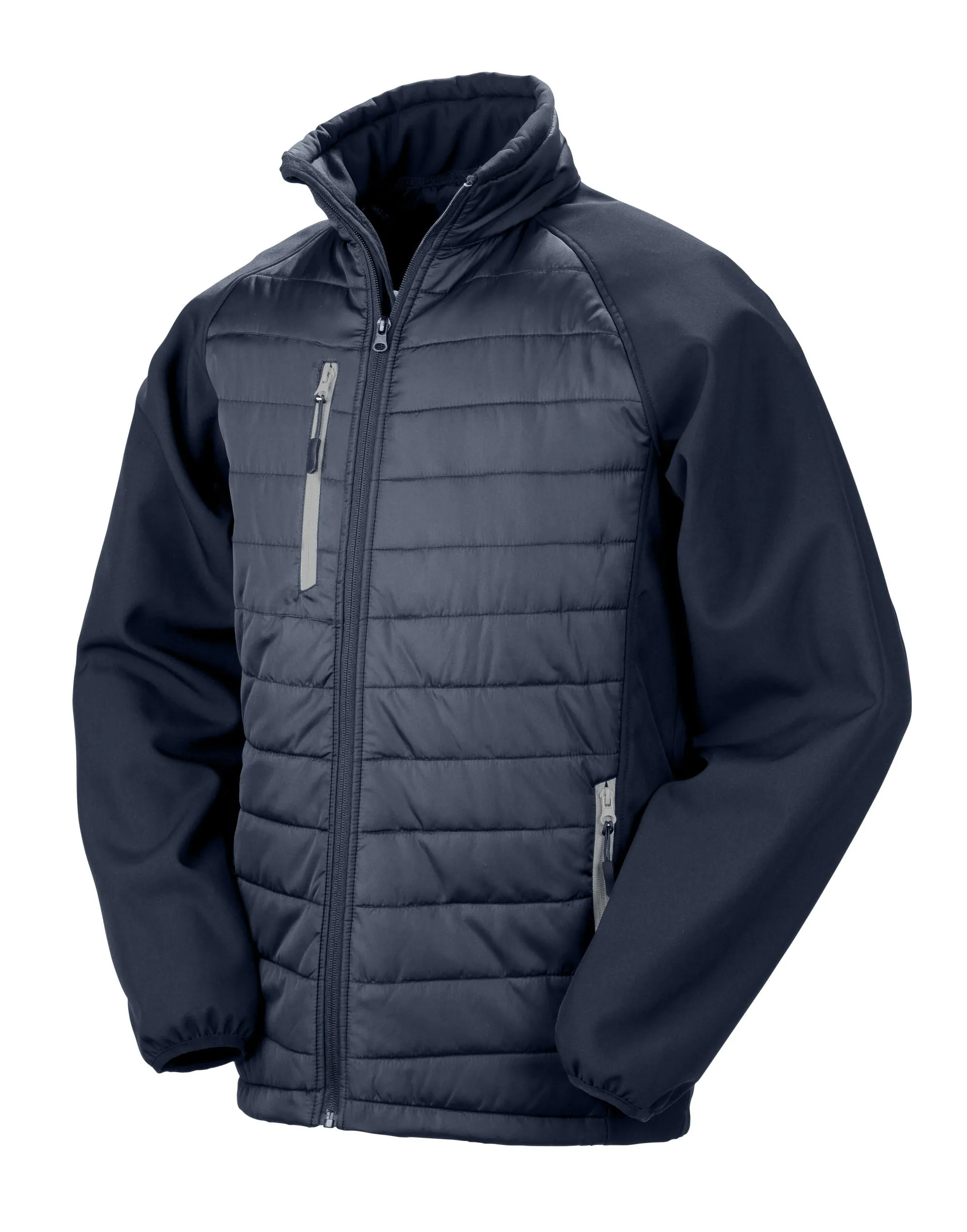 R237X Result Black Compass Softshell Jacket