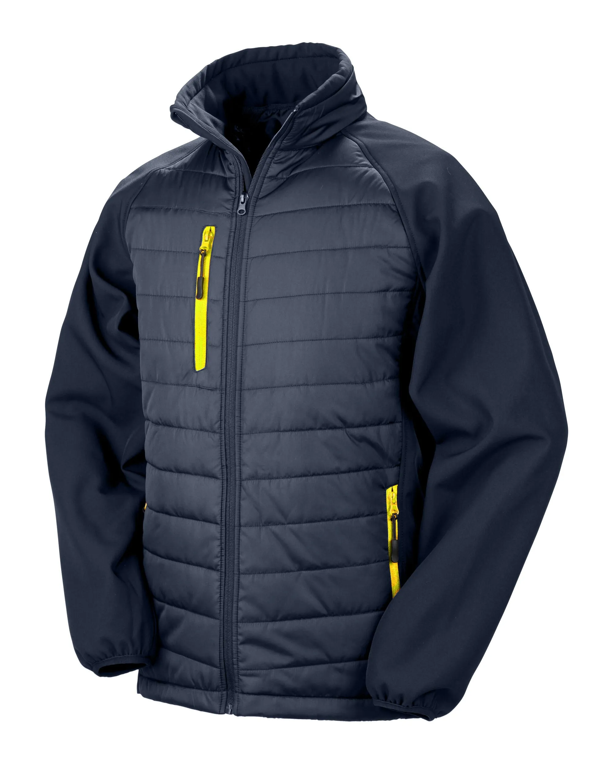 R237X Result Black Compass Softshell Jacket