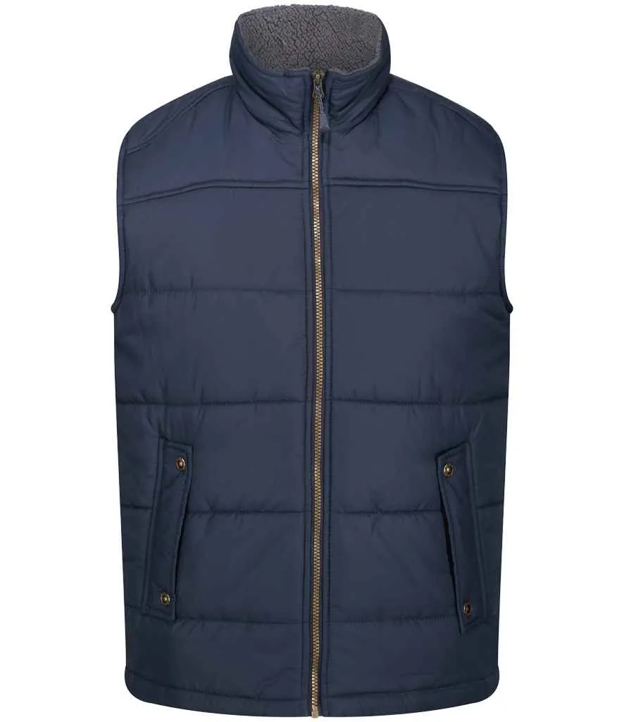 Regatta Altoona Padded Bodywarmer | Navy/Navy