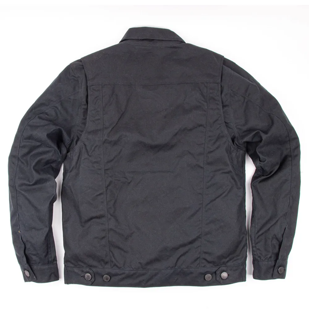 Riders Jacket | Waxed Canvas Black