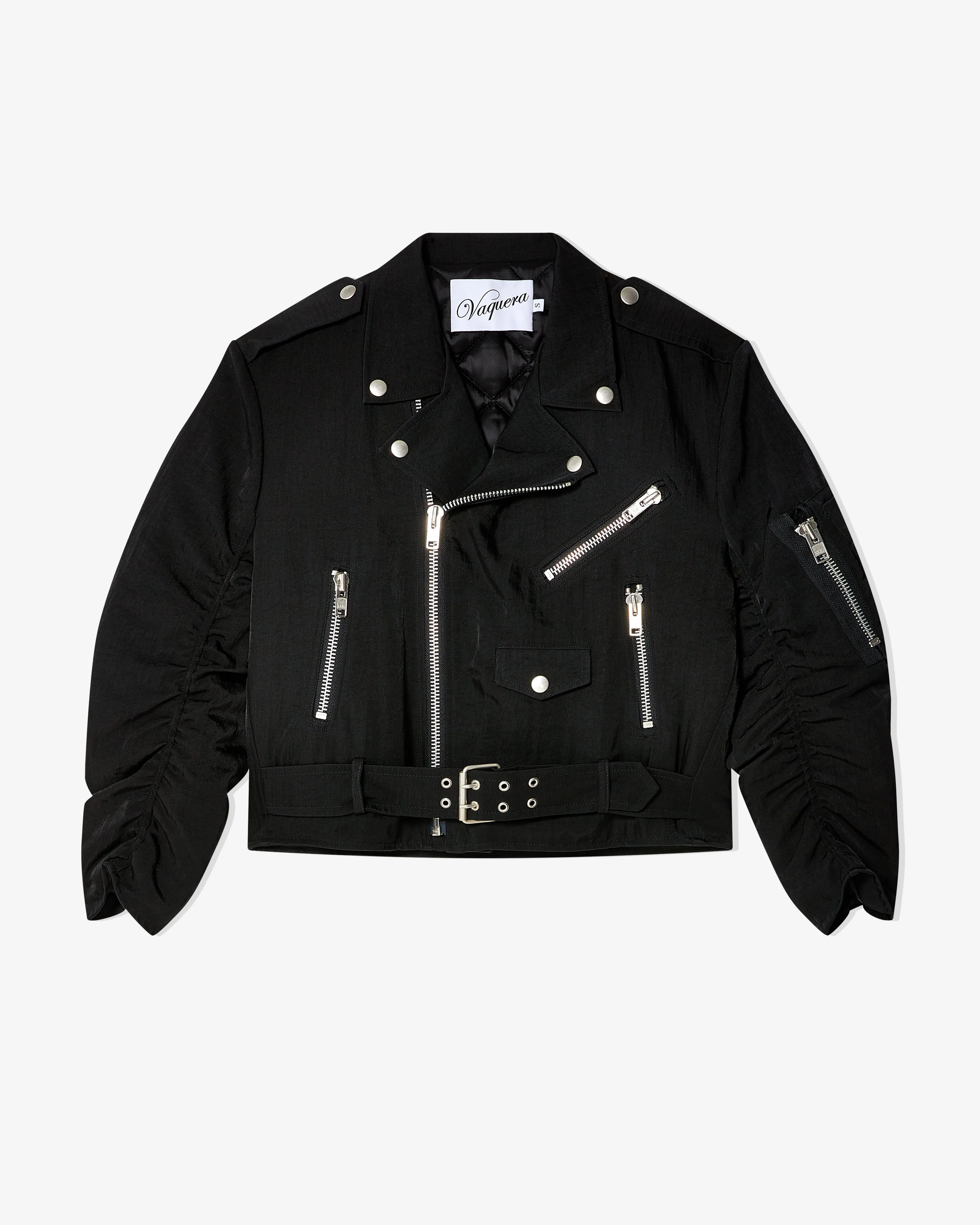 Vaquera - Women's Moto Jacket - (Black)